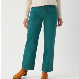 Duluth Trading Co. Women's Shop Square Button-Front Pants Size 10